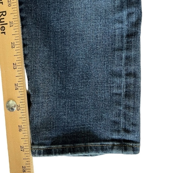 American Eagle Jeans Women's Size 26x28 Flex Skinny Blue Denim Medium Wash - Picture 4 of 9